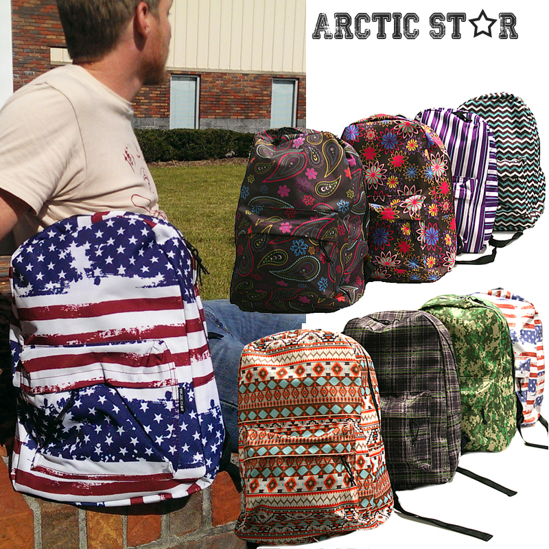  Shopping Jammin Bargains,  others,outdoors, fashion, travel, arctic, stars, backpacks, bags, zip, straps, style