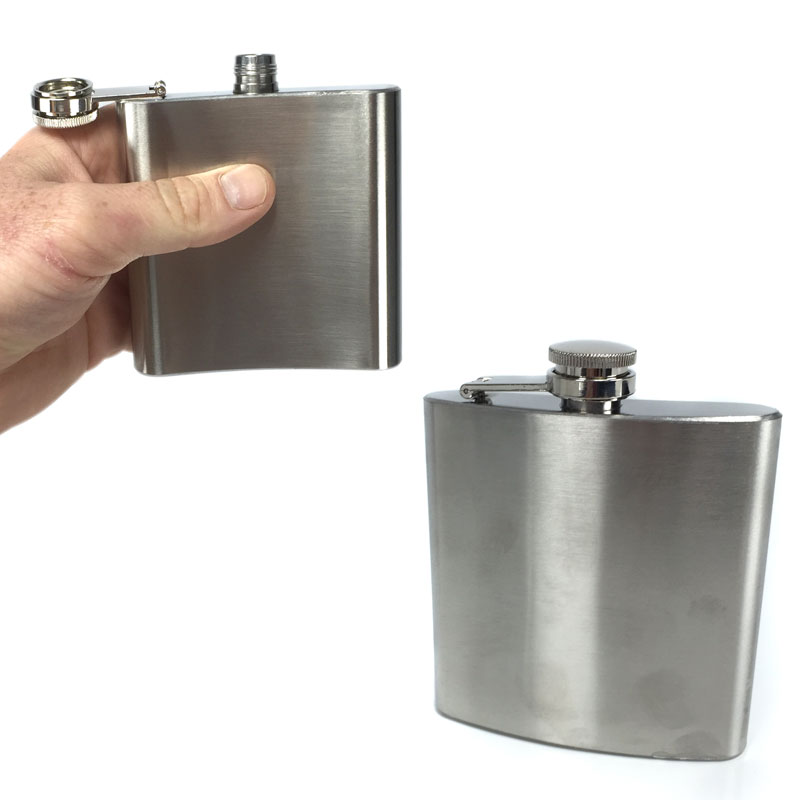  Shopping Jammin Bargains,  shopping bargains, sleek, sophisticated, flask, stainless, drink, kitchen, alcohol, freebie