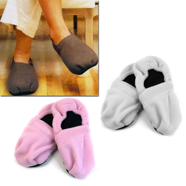 Slippies Microwave Heated Slippers Division Of Global Affairs Microwave Heated Slippers Available In Pink And Grey