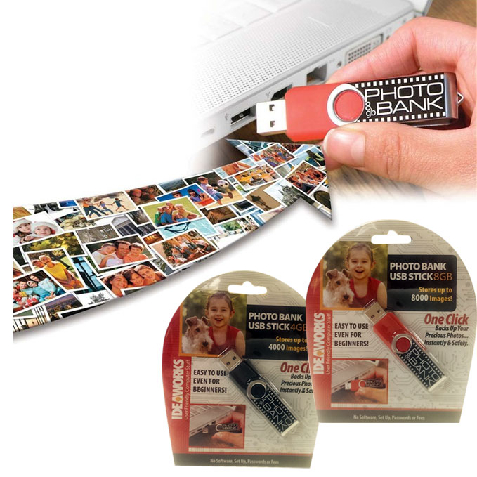 Photo Bank USB Flash Drive - $4.99 ships free by Jammin Butter