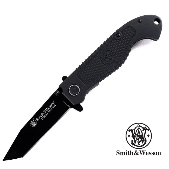 Smith & Wesson High Carbon Stainless Steel Folding Knife - $8.99 SHIPS FREE by Jammin Butter