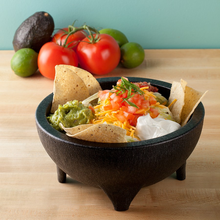 SHIPS FREE - Large Molcajete with Pestle (Mortar and Pestle) - Perfect for Guacamole & Much More!
