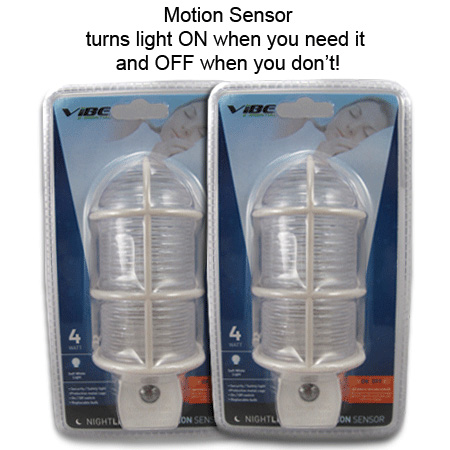 Vibe Motion Sensor Nightlight- 2 Pack