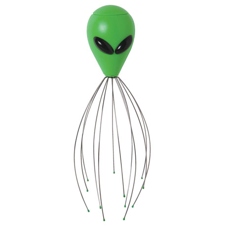 Vibrating Alien Head Massager