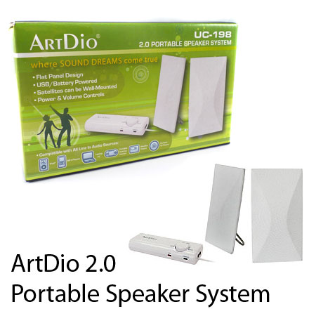 ArtDio 2.0 Portable Speaker System