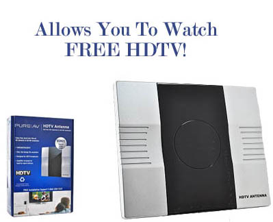 Belkin PureAV HDTV Indoor Antenna - Watch FREE HDTV!
