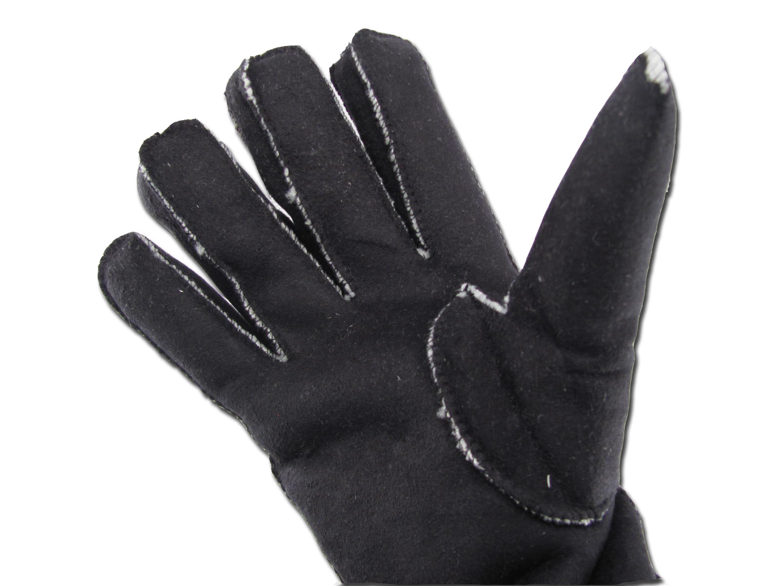 Women's Sherpa-Lined Gloves in Black
