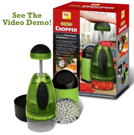Press N Chop Food Chopper & Cheese Grater