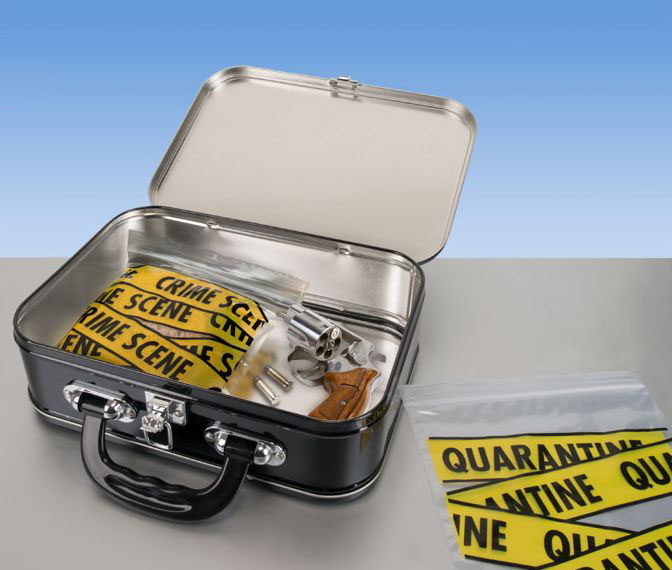 Crime Scene Sandwich Bags