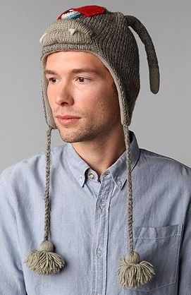 Handmade Cyclops Monster Knit Hat - Think of it as your third eye