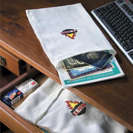 Fire Resistant Document Bag - Protects Your Important Documents!