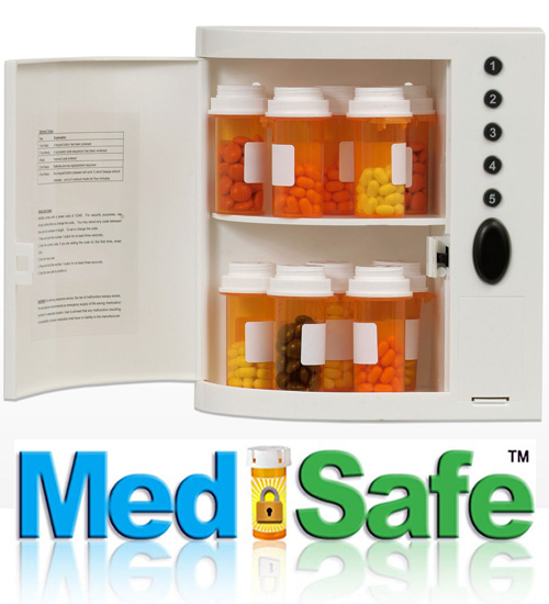 MedSafe Digital Medication Lock Box - Can Save Lives! See VIDEO Below!