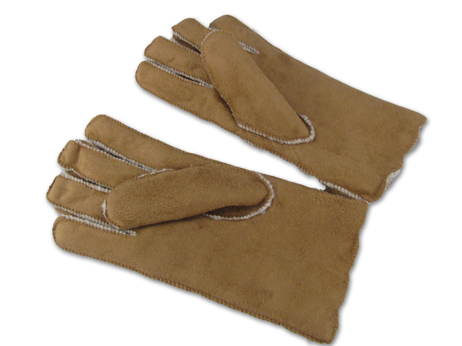 Women's Sherpa-Lined Gloves in Tan