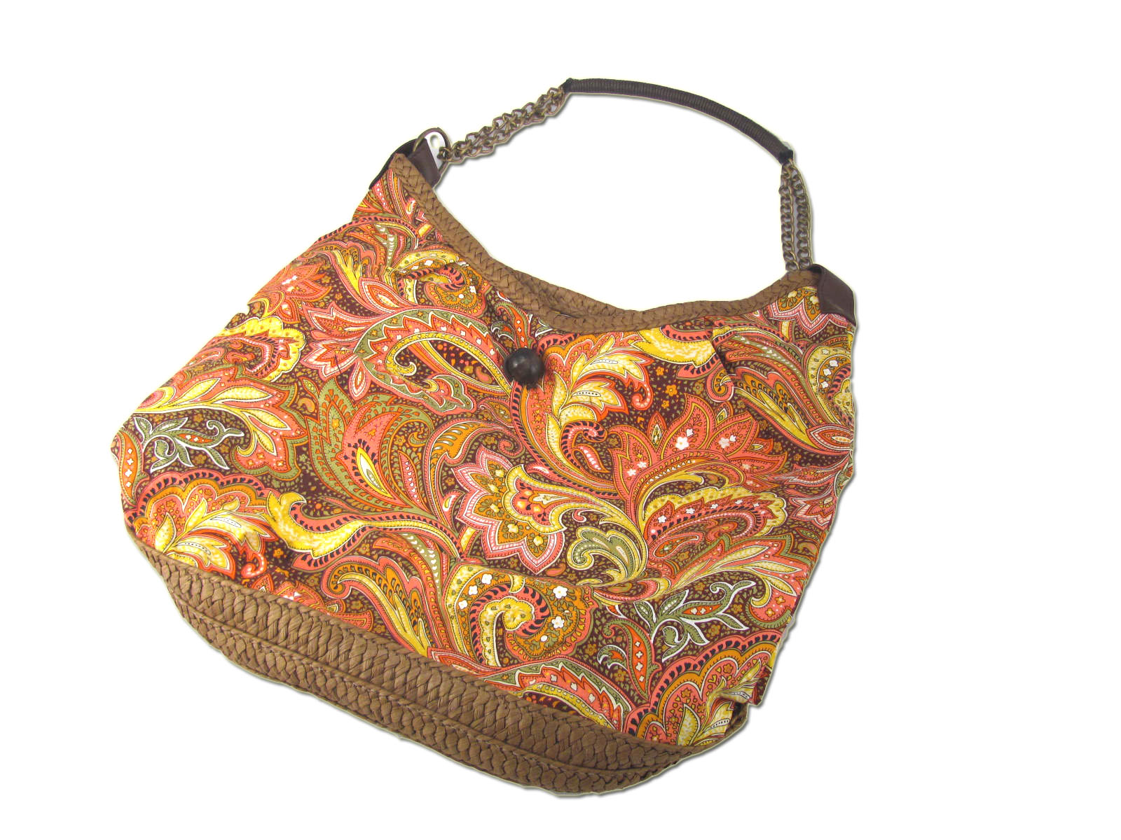 Stunning Paisley Printed  Handbag