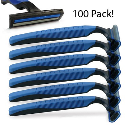 100 Pack of Twin Blade Razors - Yup..10 Cents Per Razor!