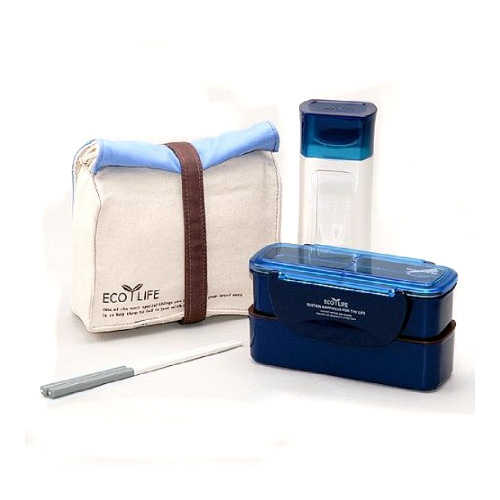 Lock & Lock Slim Lunch Box - Blue