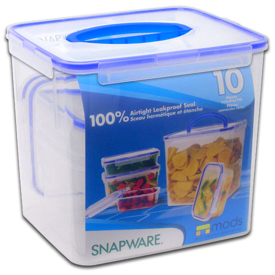 Snapware Ten Piece Airtight Storage Set