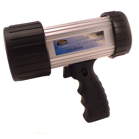 1 Million Candlepower Rechargeable Spotlight