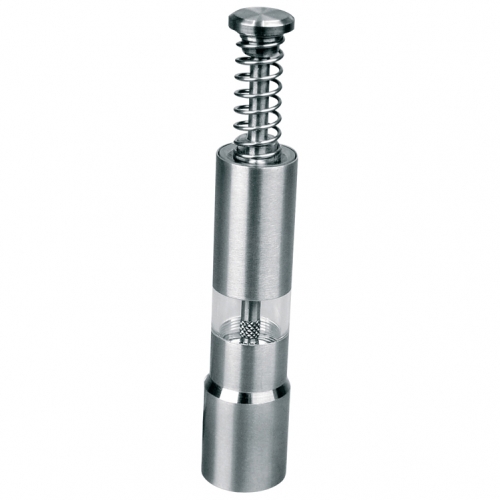 Stainless Steel Pepper Grinder - Single Hand Use!