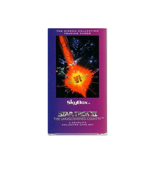 SkyBox Star Trek VI The Undiscovered Country - A Complete Collector Card Set