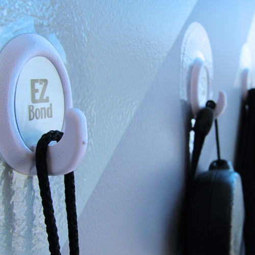 Reusable Power Hooks Set of 4 - Each Hook Holds Up To 5lbs - SHIPS FREE!