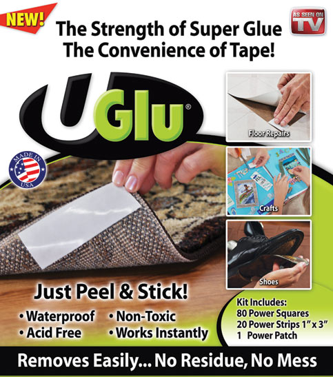UGlu 100pc Set Adhesive Kit  - As Seen On TV 