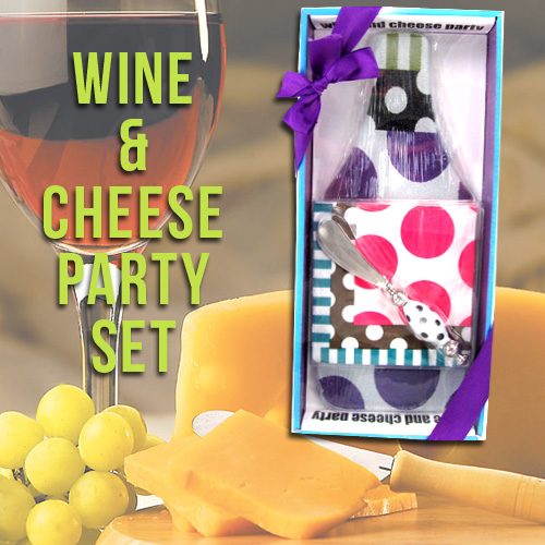 Wine & Cheese Summer Party Set - Perfect For Housewarming Or Entertaining!