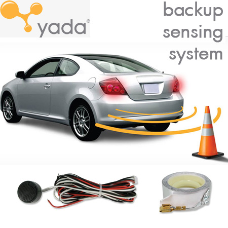 Yada Universal Vehicle Backup Sensor System - Super Easy To Install & Essential For Safety!