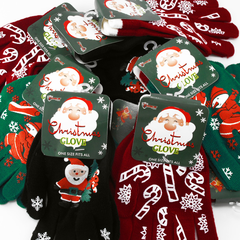 3 Pack Christmas Gloves - $4.99 SHIPS FREE by Jammin Butter