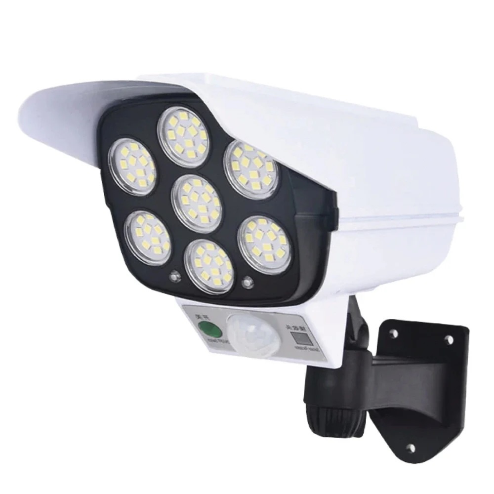 2 PACK of Remote Control Solar Sensor Mountable Motion LED Light ...