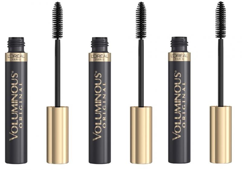 3 Pack: L\'Oreal Voluminous Original Mascara. Black Brown Color. L’Oréal Paris Voluminous Original Waterproof Mascara is designed to enhance and adds volume to lashes while providing long-lasting, smudge-proof wear. The formula resists clumping and lifts lashes with up to 5X their natural thickness - SHIPS FREE! 