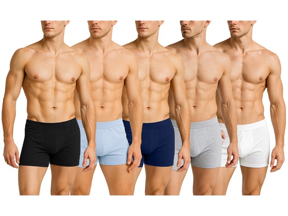 12 PACK OF Men\'s Assorted Seamless Cotton Stretch Boxer Briefs. Upgrade your essentials with this 12-pack of men\'s boxer briefs designed for all-day comfort and performance. Made from a soft, breathable cotton stretch blend, these low-rise briefs offer a snug yet flexible fit that moves with you. The seamless design eliminates irritation, while the tag-free waistband ensures maximum comfort. Featuring a no ride-up construction- SHIPS FREE! 
