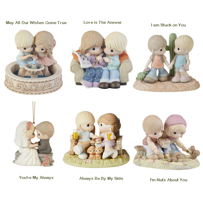 (These sell everywhere for $85 - $125 - see additional images, but $29.99 from us!) - Precious Moments Bisque Porcelain Collectible Figurines - Choose from \
