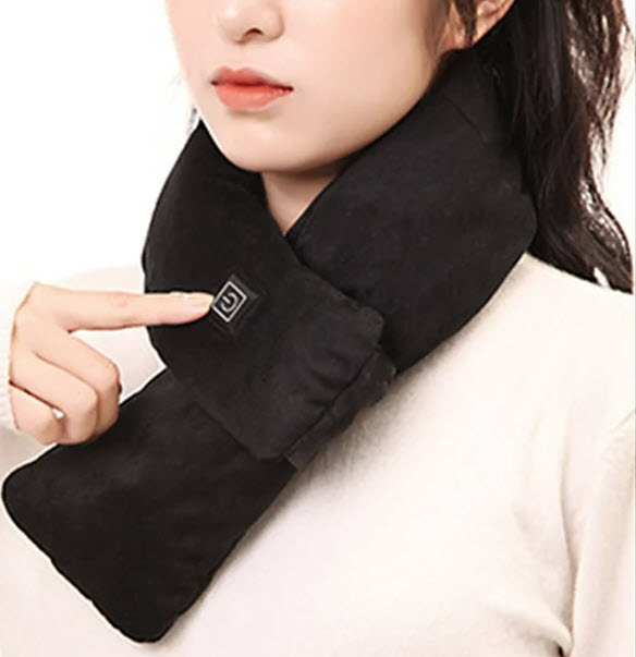 ($33 on amazon with 5-star reviews - see additional image, but starting at only $9.99 from us!) - Unisex Heated Scarf - It\'s going to be a VERY cold Winter, so grab this and literally wrap yourself in warmth! Available with or without the power bank -  Note: The power bank option is a 10,000 mah power bank and retails for $20 just by itself and you can also use it to charge your phone - Great deal because you will receive black or gray at random - Order 4 or more and SHIPPING IS FREE!