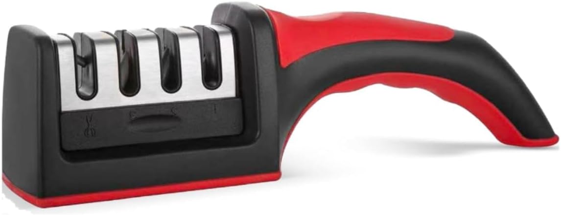 PACK OF 2: 3 Stage Knife Sharpener. Keep your blades razor-sharp with ...