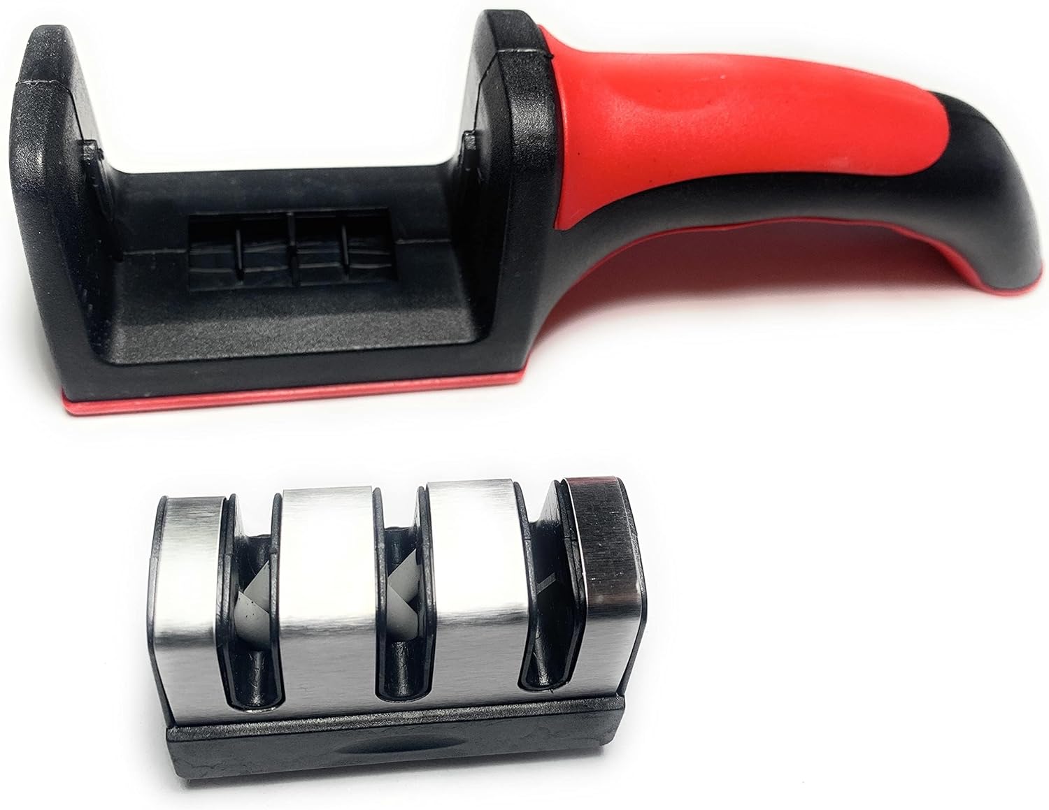 PACK OF 2: 3 Stage Knife Sharpener. Keep your blades razor-sharp with ...