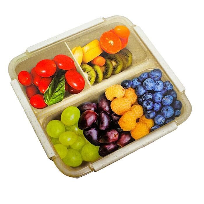Fresh 360 Bento Style Food Containers - Choose 2 or 3 Compartment Food ...