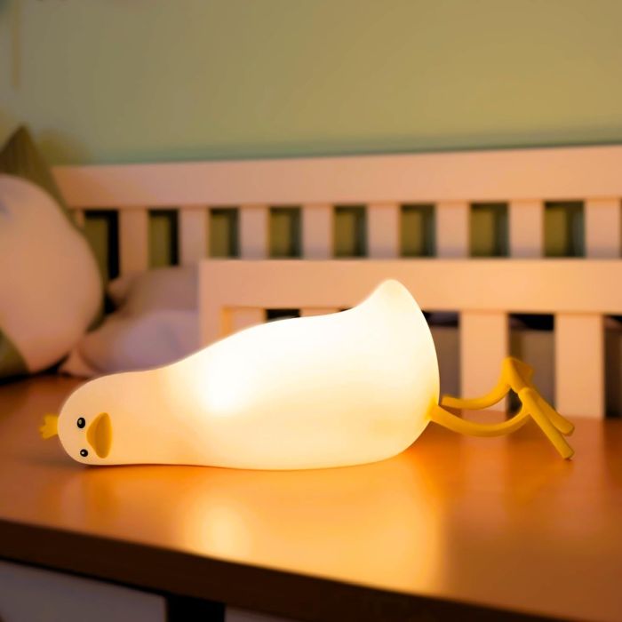 Kawaii Duck Ambient Light, Color Changing, Soft to Touch Silicon, USB Rechargeable, Various Timer Settings, Tap Control - SHIPS FREE!