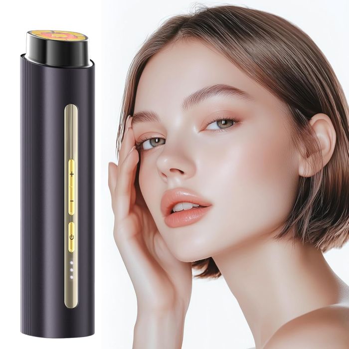 ($100 on amazon w/ 5-stars - see additional image) - Face Massager Tool for Wrinkle Treatment, Lifting, Firming, Depuffing, and Promoting Absorption - Ultra portable and great for spot treatments where you need it most - CLINICALLY PROVEN therapy that people pay $100 per treatment in spas, but with this you can use anytime, anywhere for free! - Order 4 or more and SHIPPING IS FREE!