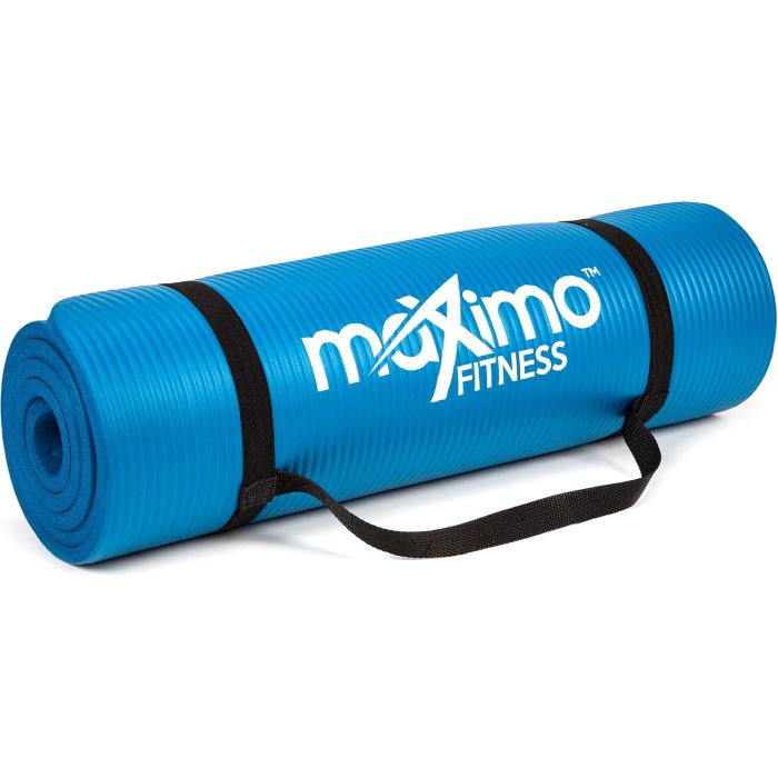 Maximo Fitness Exercise Mat - Extra Thick Pilates, Gym, Stretching, and Yoga Mat for Women, Men, and Kids - SHIPS FREE!