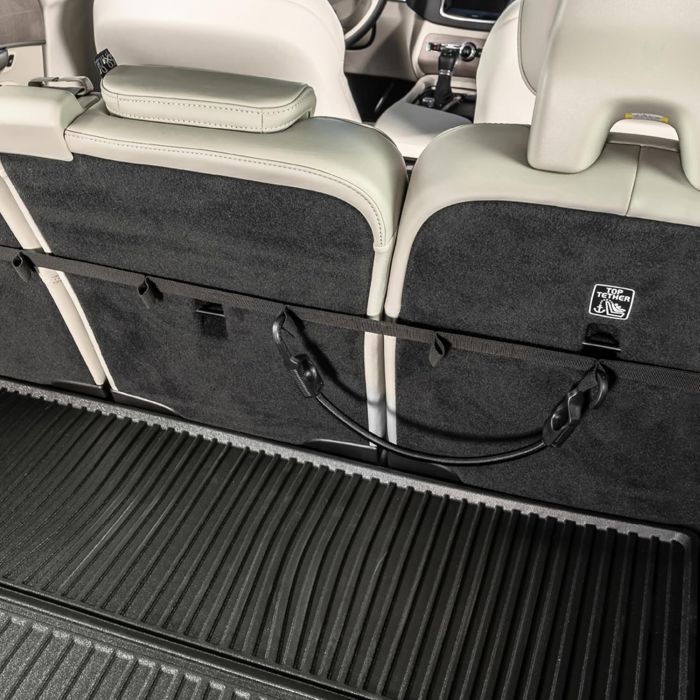 Hold Tight Trunk Tether Cargo Strap System - Secure gear, groceries, luggage, and more with the included cargo strap, 2 carabiners, and 2 bungee cords. - SHIPS FREE!
