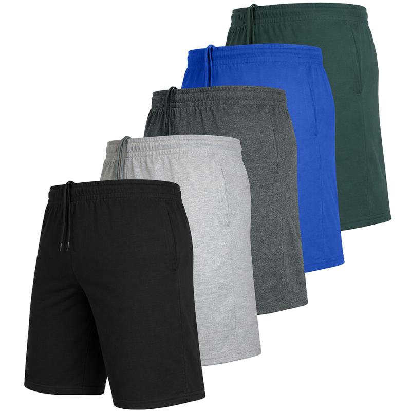 5 PACK OF Mens Modern Fit Cotton Blend Lounge Shorts (S-3XL). Everyday Comfort & Versatile Style.  Upgrade your daily rotation with this essential 5-Pack of Cotton Blend Lounge Shorts- SHIPS FREE! 