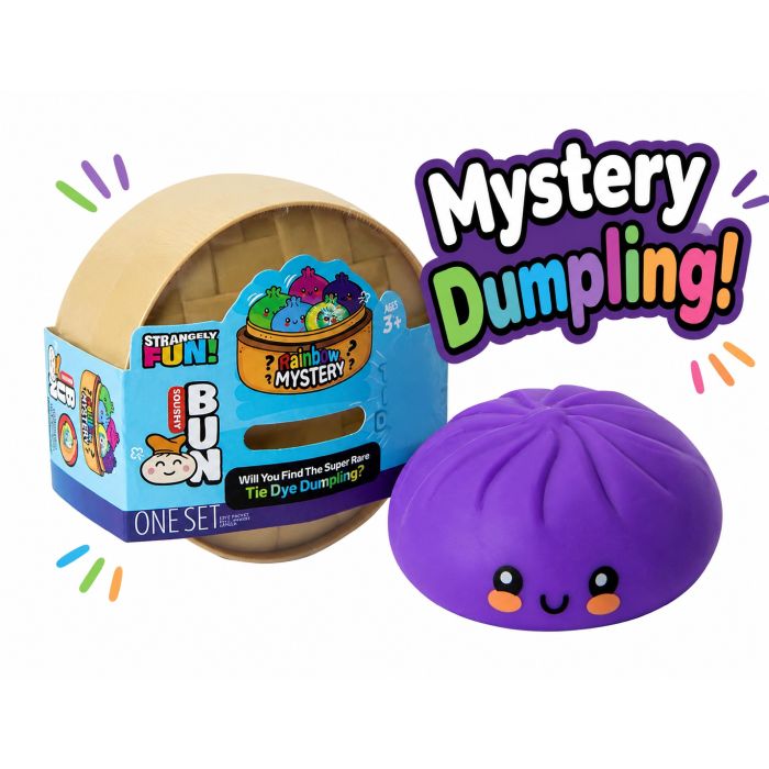 Mystery Dumpling! - The squishy little surprise that\'s cute, colorful, and oddly satisfying to squeeze. - Color and style will vary - SHIPS FREE!