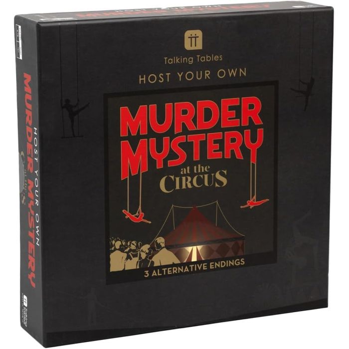Host Your Own Murder Mystery at the Circus Game - SHIPS FREE!