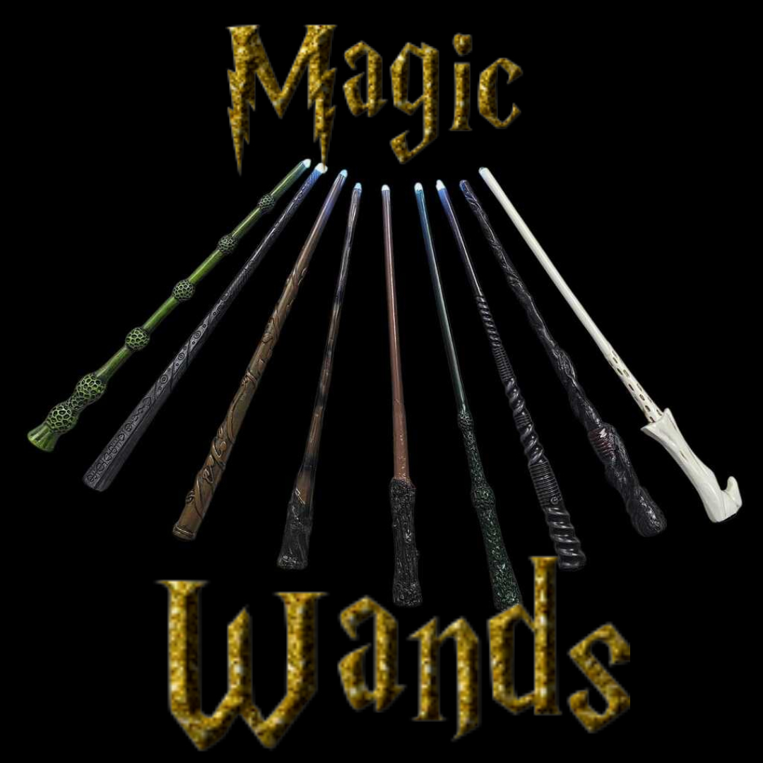 Harry Potter Illuminated Magic Wands - Choose between many different characters - Please note that we supply the wand, but it\'s up to you to supply the magic! - Order 4 or more and SHIPPING IS FREE!