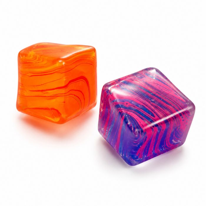 2 PACK of Assorted Squishy Cubes