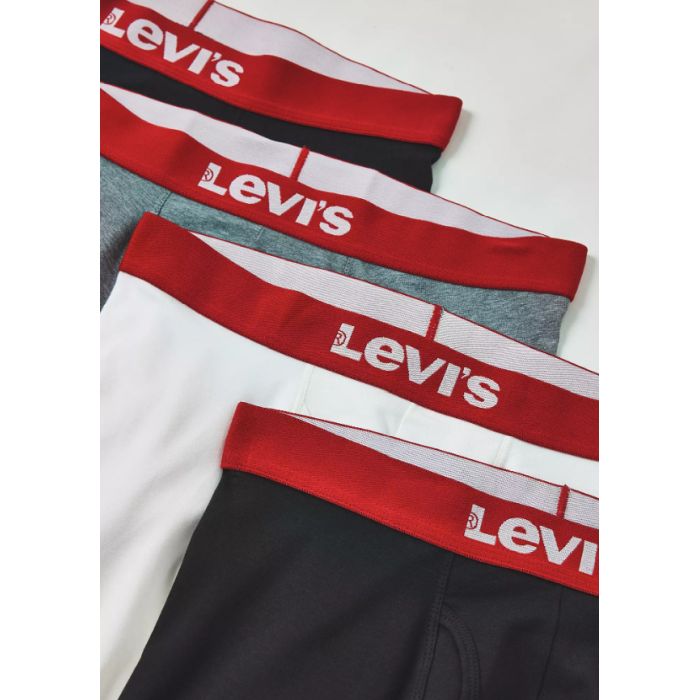 4 PAIRS of Levi\'s Cotton Boxer Briefs - SHIPS FREE!