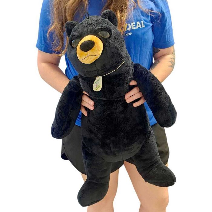 Jumbo Nature Planet Stuffed Black Bear - 25 inches! - SHIPS FREE!