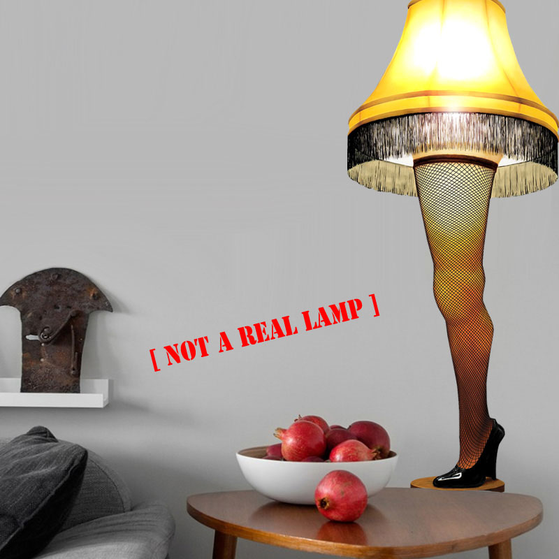 A Story Inspired Leg Lamp Wall Cling It S Major A Story Inspired Leg Lamp Wall Cling It S Major Award Ships Free 13 Deals