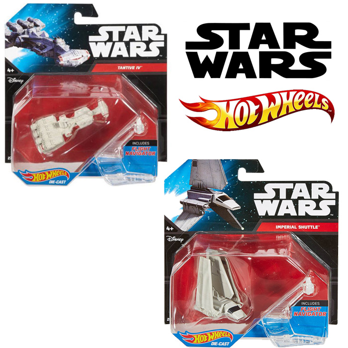 Star Wars Hot Wheels Set - $5.